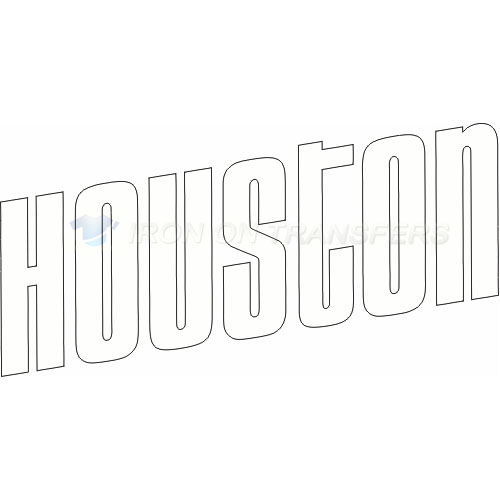 Houston Rockets Iron-on Stickers (Heat Transfers)NO.1020